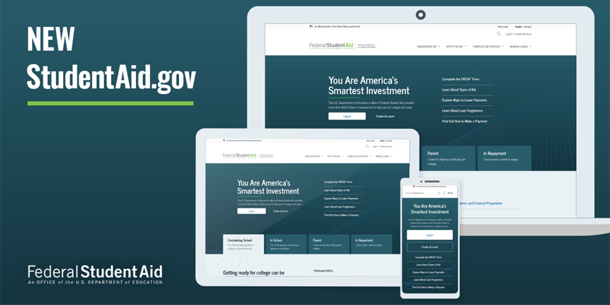 FSA Introduces Centralized Website | College Aid Services