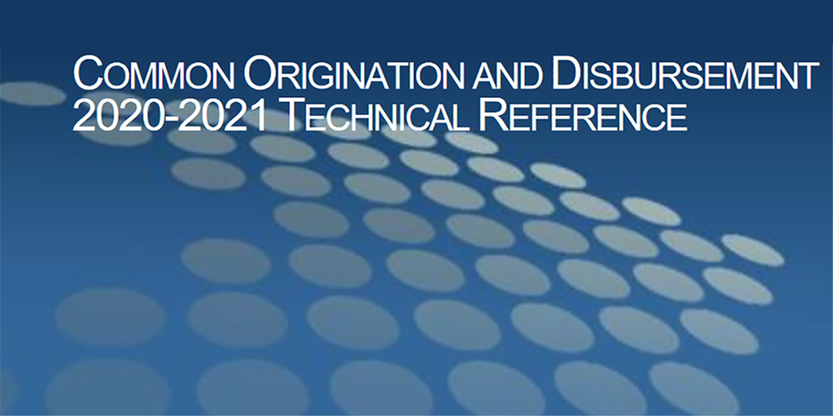 20202021 COD Technical Reference College Aid Services