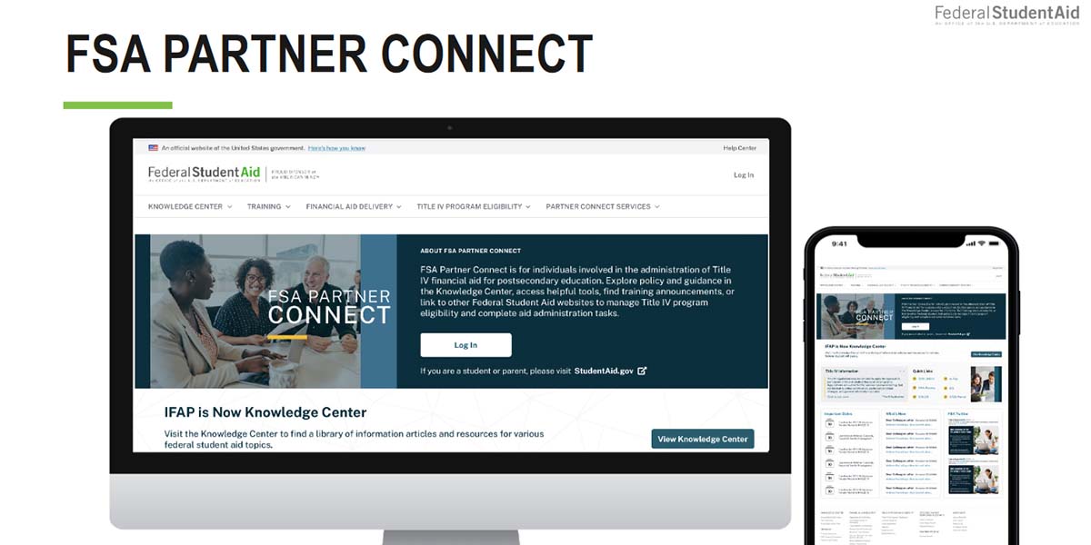 Partner-Connect-FSA | College Aid Services