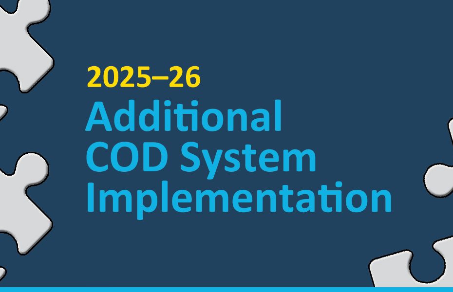 Additional COD System Implementation