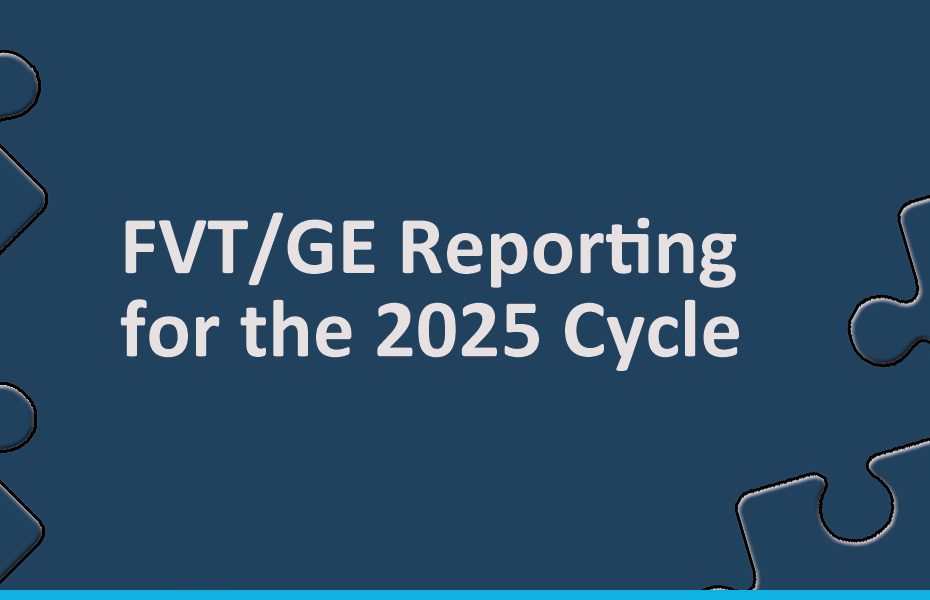 FVT GE Required Reporting for the 2025 Cycle
