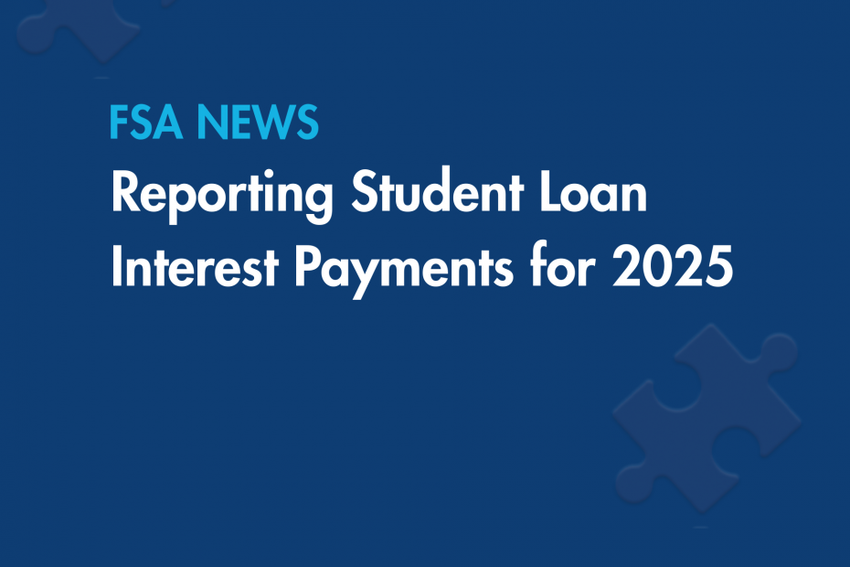 Reporting Student Loan Interest Payments for 2025